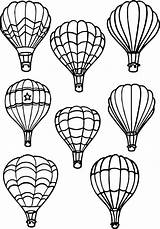 Balloon Air Hot Coloring Pages Printable Balloons Drawing Template Force Kids Getdrawings Print Getcolorings Color Ballon Search Choose Board Colorings sketch template