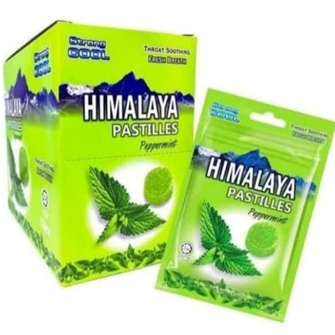 Jual Bisa Cod Himalaya Pastilles Peppermint Permen Mint Himalaya
