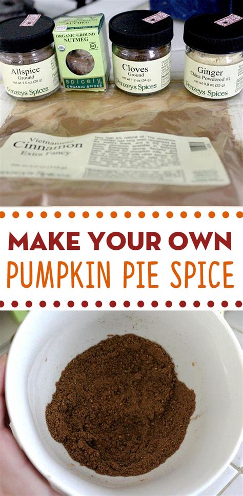 How To Make Your Own Pumpkin Pie Spice Fresh From The