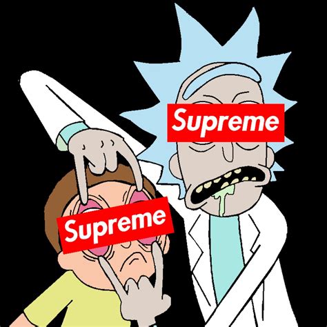 rick  morty supreme pictures carrotapp