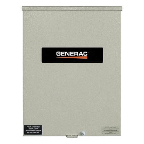 generac  amp service rate  house transfer switch rxswa  home depot
