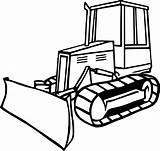 Bulldozer Coloring Pages Dozer Drawing Colouring Clipart Printable Color Template Print Sketch Draw Clipartmag Simple Getcolorings sketch template