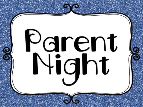 pin  education parent night