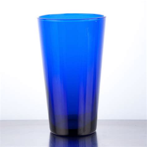 Libbey 171b 17 25 Oz Cobalt Blue Cooler Glass 12 Case