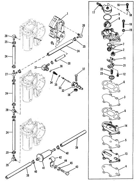 mercury  hp outboard wiring diagram wiring diagram