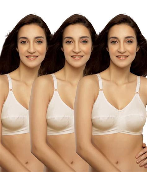 buy starsky white cotton bras online at best prices in india snapdeal