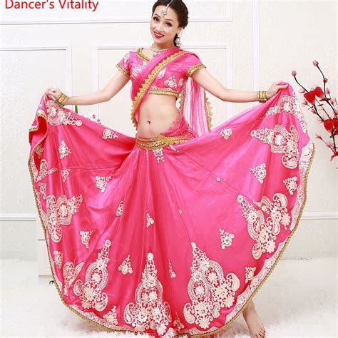 indian bollywood dance dancing clothes performance sari veil robe dress
