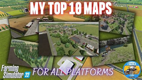 top  maps farming simulator  youtube