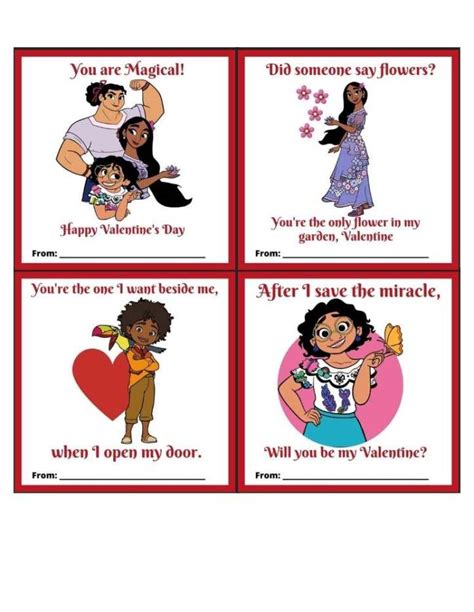 printable encanto valentines day cards  mom