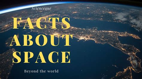 Interesting Facts About Space Youtube