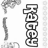 Katey Coloring Pages Katelyn Hellokids Katherine Name sketch template