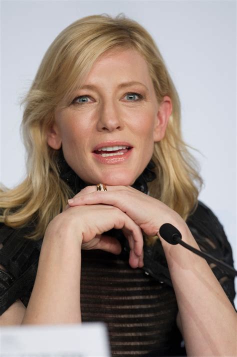 Cate Blanchett At Carol Press Conference At Cannes Film