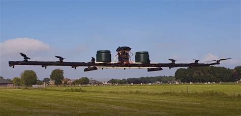 tech startups develop spraying drone   capacity uas vision