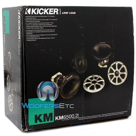km kicker   rms hlcd tower km series tower component speakers system