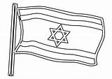 Israel Coloring Flag Pages Sheets Vector Hebrew Outline Bw Bandera Google Hanukkah Kids Clip Map Edupics Color Printable Yom Drawing sketch template