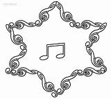 Coloring Music Pages Notes Note Printable Kids Staff Musical Mandala Themed Cool2bkids Patterns Print Drawing Getcolorings Color Para Colorir Single sketch template