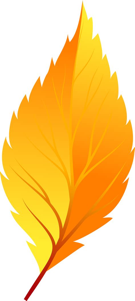 Fall Leaves Tree Clipart Picture Stock Yellow Autumn Autumn Leaf Png