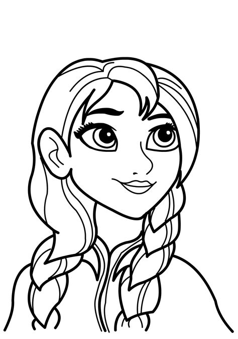princess anna frozen coloring pages coloring pages