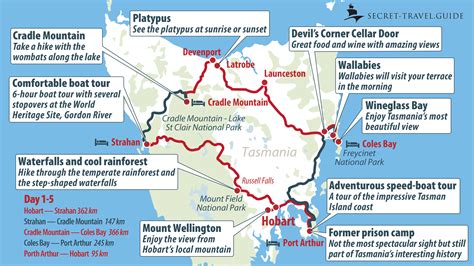 tasmania travel guide secret travelguide