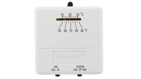 honeywell heat  cool  programmable thermostat cta youtube