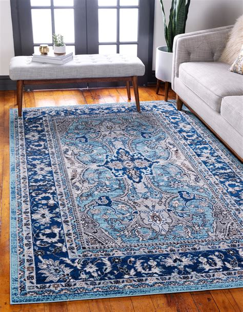 blue    heritage rug rugsca