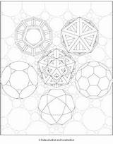 Geometric Coloring Dover Publications sketch template
