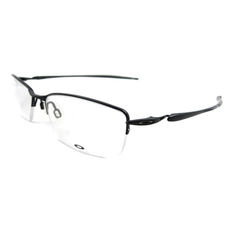 oakley rx glasses prescription frames transistor 22 215 polished black