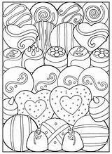 Coloring Pages Dessert Adult Sheets Dover Desserts Colorir Creative Haven Books Desenhos Printable Kids Colouring Color Book Designer Food Birthday sketch template