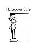 Nutcracker Coloring Ballet Template Change sketch template