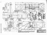 Wright Aerofred Airplane sketch template