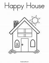 Coloring House Pages Happy Garage Printable Warming Party Template Worksheet Twistynoodle Print Address Worksheets Built California Usa Teaching Favorites Login sketch template