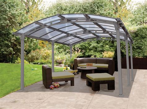 arcadia carport patio cover kit garage vehicle housing canopy outdoor office ebay
