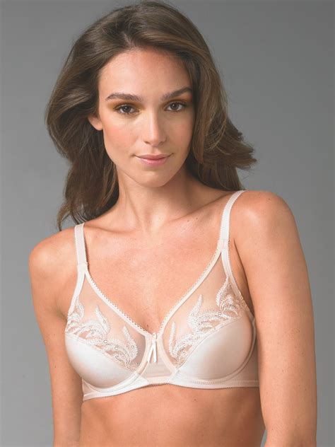 Wacoal Feather Lace Bra In White Lyst