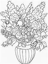 Vase Coloring Flower Pages Flowers Nature Color Mandala Colorluna Getcolorings Printable Choose Board Library Clipart Luna Popular sketch template