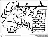 Coloring Pages Santa Christmas Colouring Truth Kids Sojourner Chimneys Colour Area Getcolorings Fireplace Color Imagine Parade sketch template