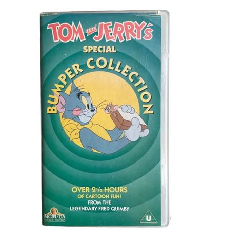 tom  jerrys special bumper collection animated double pack vhss  picclick