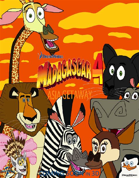 Madagascar Poster 4 By Aaronhardy523 On Deviantart