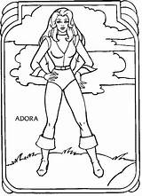 Coloring She Pages Ra Book Princess Books Power Who Activity 90s Cartoon Adora Colouring Universe Crafty Cartoons Golden 1985 Vintage sketch template