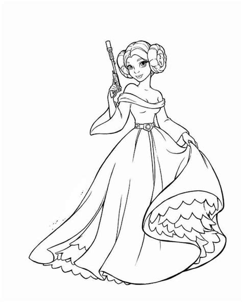 star wars coloring pages leia star wars colors star wars cartoon