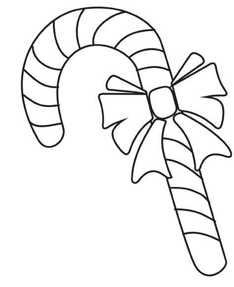 candy cane coloring page  printable prntbl