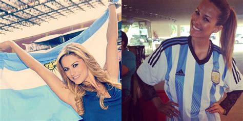 the women we love of instagram really happy argentina soccer fans