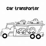 Transporter sketch template