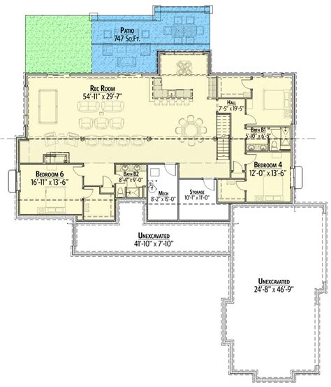 bedrooms   option    sc architectural designs house plans
