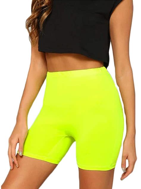 high waisted gym shorts for women