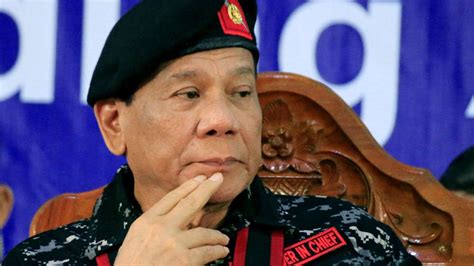 philippine president rodrigo duterte says he supports same