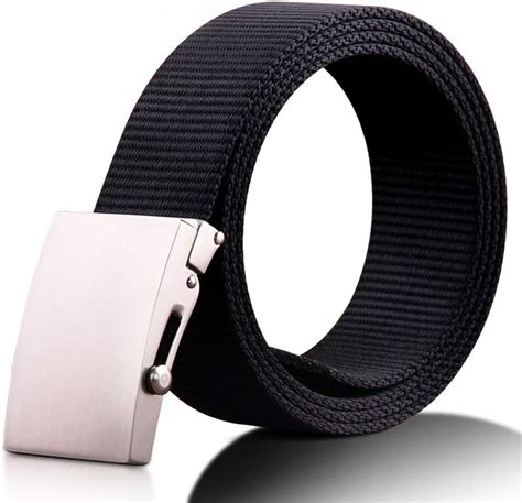 bolawoo  cintura cintura uomo automatic roller belt canvas smooth buckle mode  marca