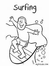 Surfing Coloring Pages Printable Popular Getdrawings Getcolorings Color Books sketch template