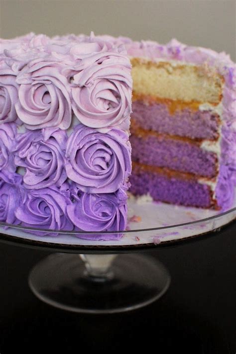 Ombré Rose Cake Pretty Cakes Cupcake Cakes