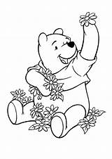 Pooh Winnie Pags sketch template