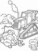 Pages Coloring Construction Trucks Coloring4free sketch template